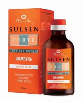 სულსენ ფორტე ქერტლის საწინააღმდეგო შამპუნი Mirrolla® 150 მლ