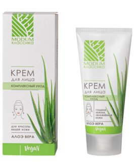 სახის კრემი Modum Classic კომპლექსური მოვლა ალოე ვერა, 50 გ
