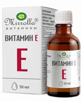 ვიტამინი E – ნატურალური Mirrolla® ფლ. 50 მლ