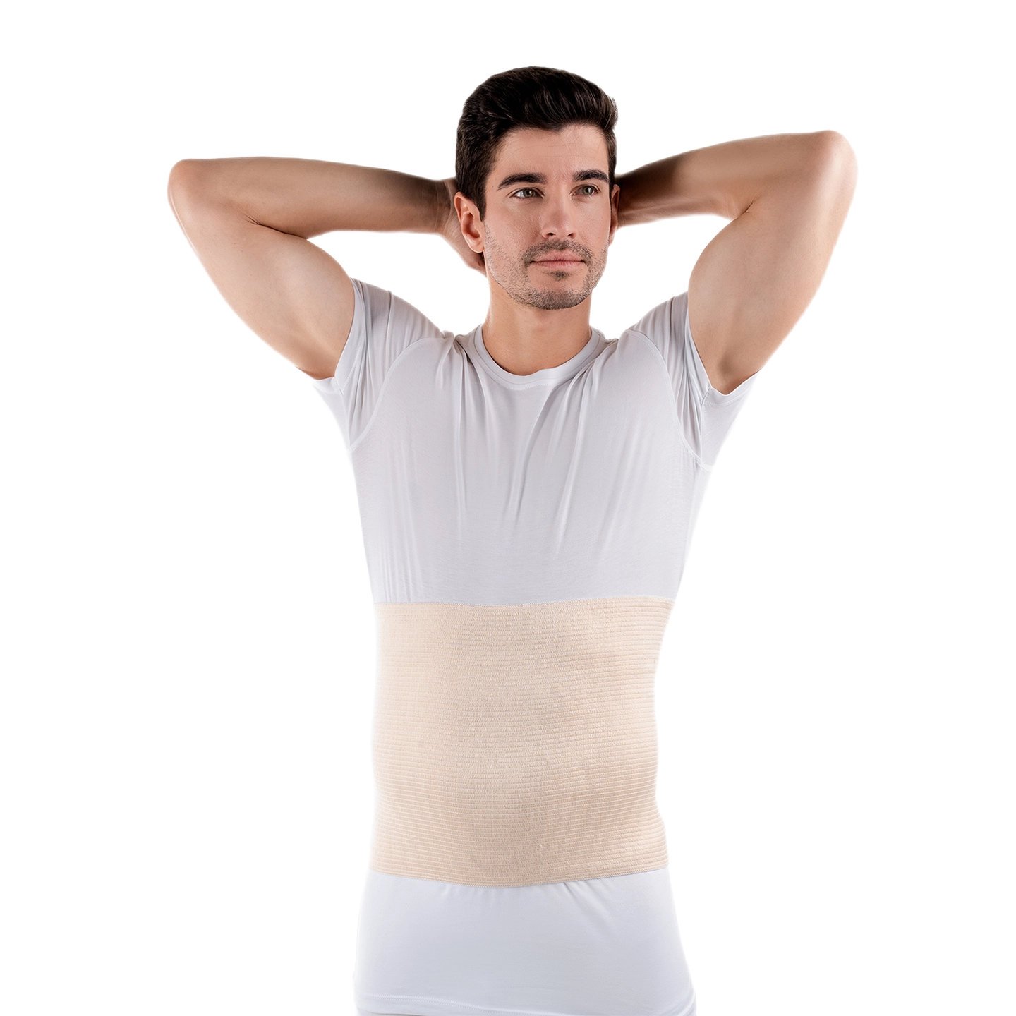 რადიკულიტის სარტყელი - ელასტიკური, ნატურალური ბეწვით Intex (2 სხვადასხვა ზომა) - Image 2