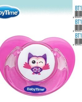 BT140 სილიკონის ორთოდონტული მატყუარა Candy თავსახურით №1 (0 – 6 თვე)