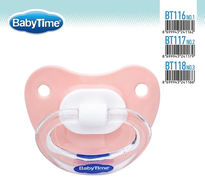 BT118 სილიკონის ორთოდონტული გაუმჭვირვალე მატყუარა № 3 (18 + თვე) - Image 4