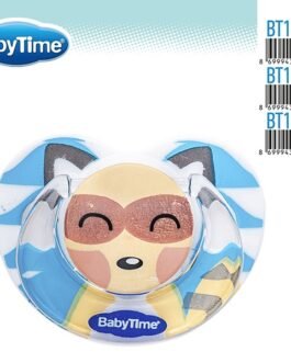 BT145 სილიკონის ორთოდონტული გაუმჭვირვალე მატყუარა ილუსტრაციით, თავსახურით №3 (18 + თვე)