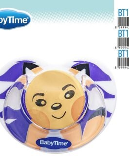 BT145 სილიკონის ორთოდონტული გაუმჭვირვალე მატყუარა ილუსტრაციით, თავსახურით №3 (18 + თვე)