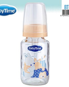 BT074 შუშის კვების ბოთლი 125 მლ