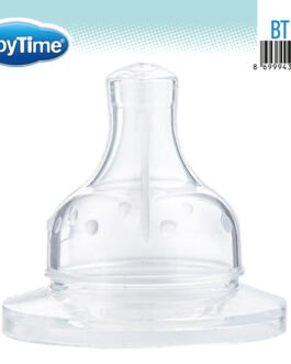 BT103 კვების ბოთლის სილიკონის საწოვარა, ფართო ყელით №2 (6 – 18 თვე)