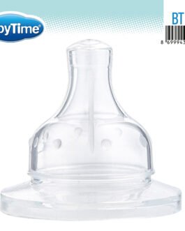 BT104 კვების ბოთლის სილიკონის საწოვარა, ფართო ყელით №3 (18 + თვე)