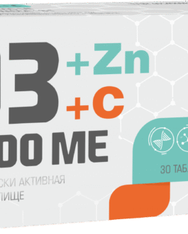 D3 2000 სე+თუთია+C კომპლექსი, აბი 600 მგ №30