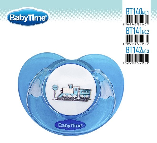 BT142 სილიკონის ორთოდონტული მატყუარა Candy თავსახურით №3 (18 + თვე) - Image 2