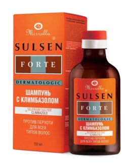 სულსენ ფორტე შამპუნი კლიმბაზოლით Mirrolla 150 მლ