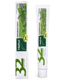 32 მარგალიტი HERBAL ფეთქებადი პიტნა 100 გრ