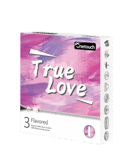 პრეზერვატივი Onetouch (ვანთაჩ) სურნელოვანი, მარწყვი  L – 180მმ; W – 52მმ; T – 0.065მმ №3 ცალი