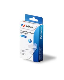 პირველადი დახმარების პლასტირი – გამჭვირვალე 19მმ x 72მმ №20