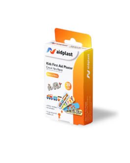 პირველადი დახმარების პლასტირი – PE – საბავშვო 19მმ x 56მმ №20 (ილუსტრირებული)