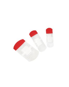 პირველადი დახახმარების პლასტირი – PU – წყალგაუმტარი 19მმ x 56მმ / 25მმ x 72მმ / 38მმ x 72მმ №12