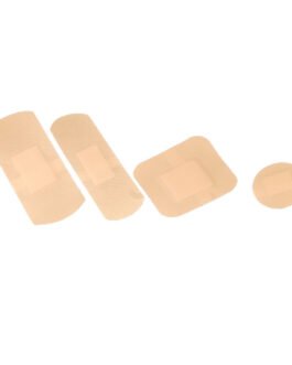 პირველადი დახმარების პლასტირი – ქსოვილის – შერეული 19 mm X 72 mm / 25 mm X 72 mm / 25 mm / 38 mm X 38 mm №20