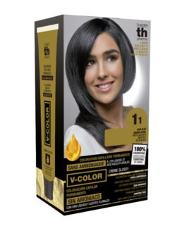 თმის საღებავი Thader Pharma 1,1 Blue Black ☘️ N 1,1 ლურჯი/შავი, ამიაკის გარეშე