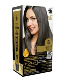 თმის საღებავი 5 TH Light Brown ☘️ N 5  ღია ყავისფერი, ამიაკის გარეშე