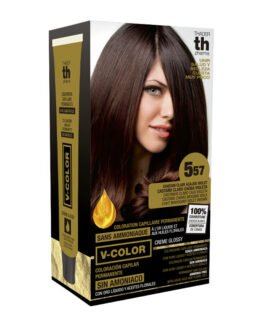 თმის საღებავი 557 Light Mahogany Violet Brown ☘️ N 557 ღია მაჰაგონის, იისფერი ყავისფერი, ამიაკის გარეშე