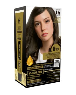 თმის საღებავი 613 Dark Ash Golden Blonde ☘️ N 613 მუქი ნაცრისფერი ოქროსფერი ქერა, ამიაკის გარეშე