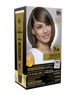 თმის საღებავი 735 Medium Golden Mahogany Blonde☘️ N 735 საშუალო ოქროსფერი, მაჰაგონისფერი ქერა, ამიაკის გარეშე