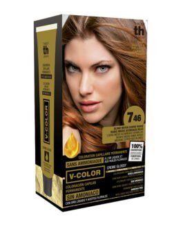 თმის საღებავი 746 Medium Copper Red Blonde ☘️ N 746 საშუალო სპილენძისფერი, წითელი ქერა, ამიაკის გარეშე