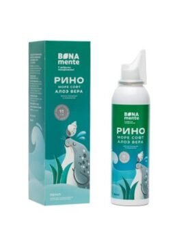 ჰიგიენური საშუალება პირისა დაცხვირის ღრუს მოვლისათვის Bona Mente ! რინომორე სოფტი 11გრ/ლ აეროზოლი 150 მლ