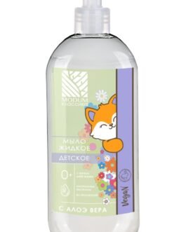 ბავშვის თხევადი საპონი 0+ MODUM კლასიკა ალოე ვერა, 400 მლ