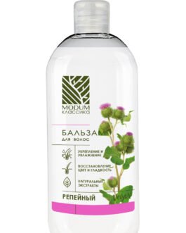 თმის ბალზამი MODUM კლასიკა ბურდოკის ექსტრაქტით, 400 მლ